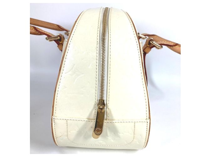 Borsa tote Summit Drive in Monogram Vernis di Louis Vuitton Bianco - vista 6