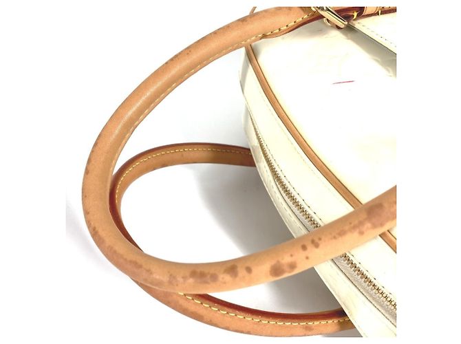 Borsa tote Summit Drive in Monogram Vernis di Louis Vuitton Bianco - vista 7