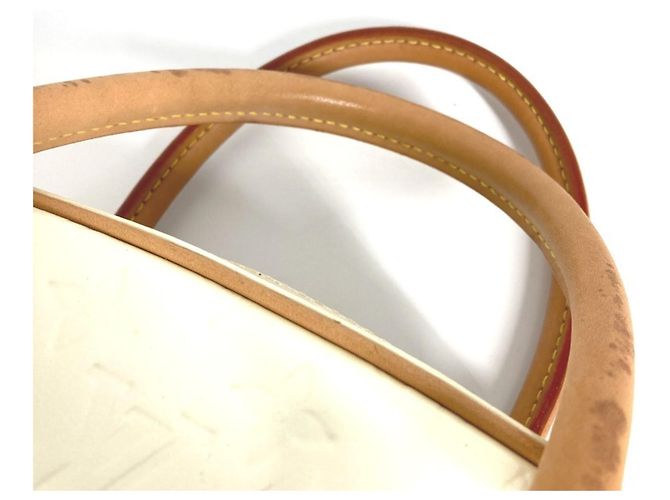 Borsa tote Summit Drive in Monogram Vernis di Louis Vuitton Bianco - vista 9