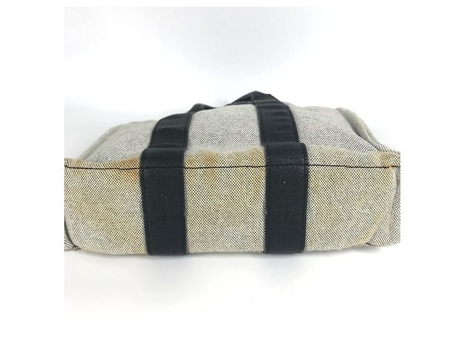 Borsa Tote Arne PM di Hermès Marrone Nero - vista 6