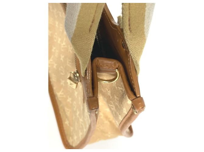 Borsa Mini Sac Catlin Monogram Louis Vuitton Beige - vista 13