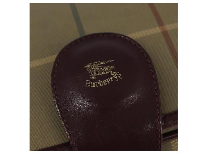 Bolso de hombro de lona con estampado Nova Check de Burberry - vista 6
