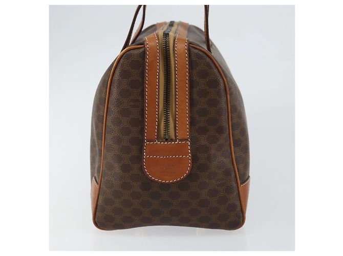 Céline Borsa Celine Macadam Macadam in pelle Marrone - vista 4