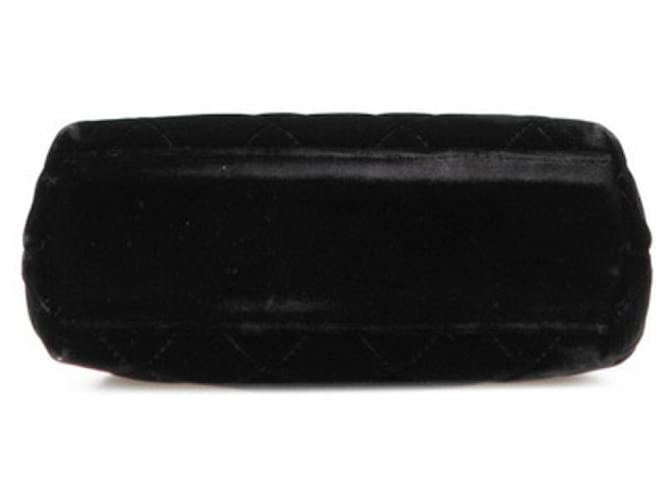 CHANEL Mini Borsa Matelassé Coco Mark Nero - vista 3