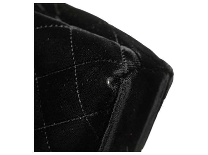 CHANEL Mini Borsa Matelassé Coco Mark Nero - vista 4