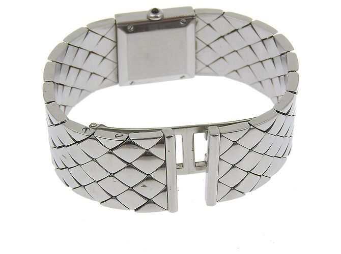 Reloj de Cuarzo Chanel Matelassé de Acero Inoxidable con Bisel de Diamantes 19 - vista 2