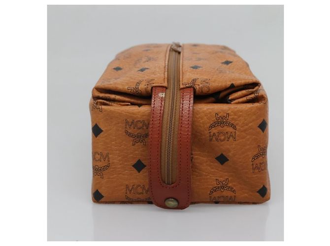 MCM Visetos Pouch aus PVC Braun - Ansicht 4