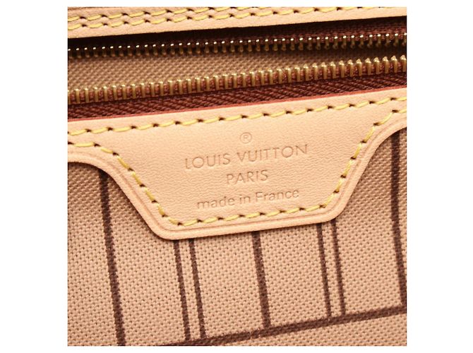 Louis Vuitton Neverfull MM Tote Bag Braun Monogramm - Ansicht 4