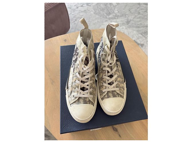 Dior B23 Sneaker Grau Angora - Ansicht 2