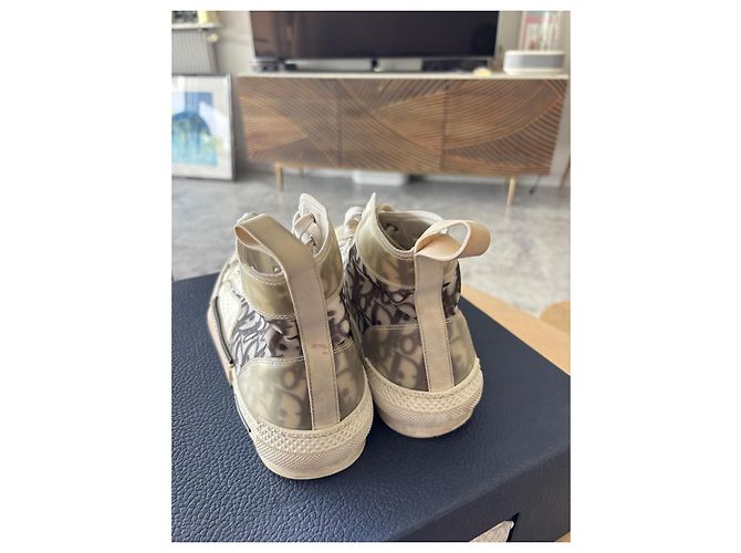 Dior B23 Sneaker Grau Angora - Ansicht 3