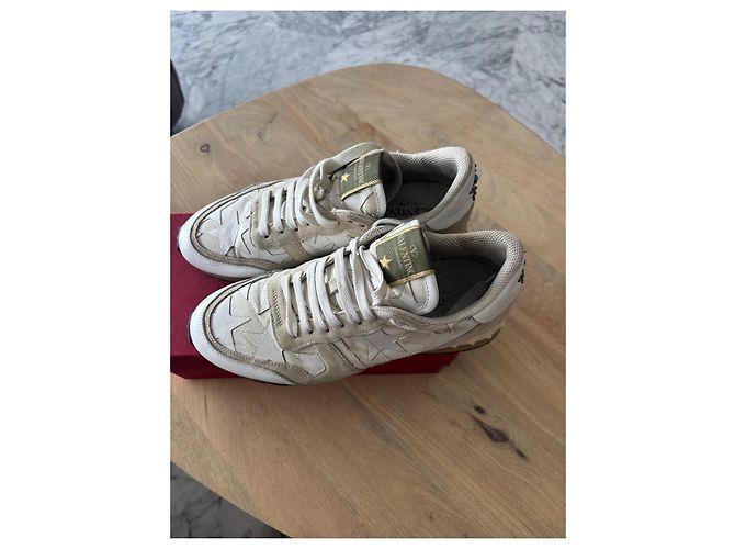 Red Valentino Sneakers Valentino con Turchese Bianco - vista 4