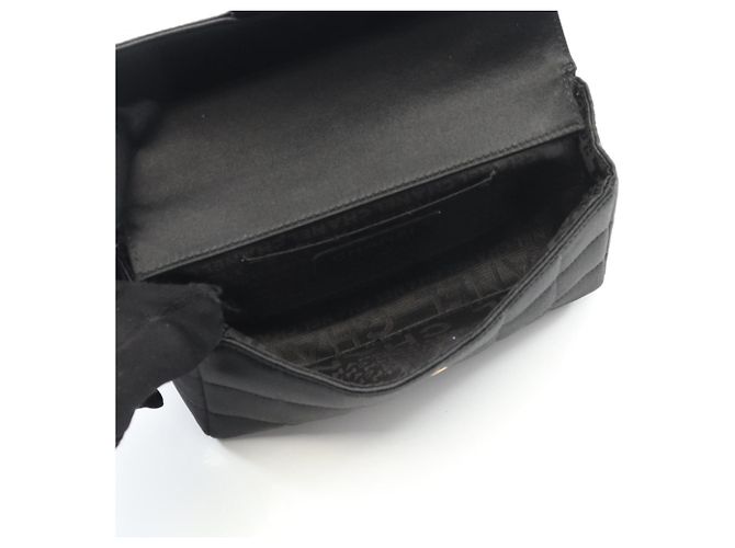 Borsa a Spalla Camelia Cioccolato Chanel Nero - vista 3