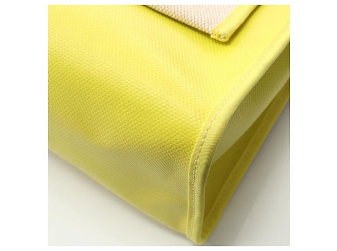 Borsa a mano Hermès Airbag Zip PM Marrone D'oro Giallo - vista 7