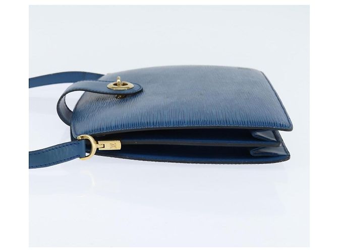 Capucines Schultertasche Louis Vuitton aus Epi-Leder Blau - Ansicht 3