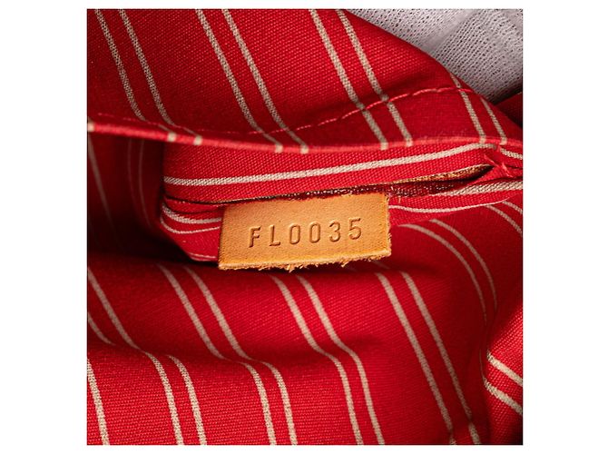Louis Vuitton Antigua Cabas PM Handtasche Rot Beige - Ansicht 12
