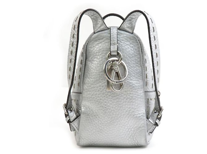 Charm Pouch Borsa Fendi Argento - vista 3
