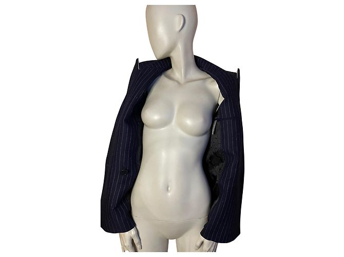 Giacca ZADIG & VOLTAIRE – Strisce chic e stile rock ✨ Blu navy - vista 3
