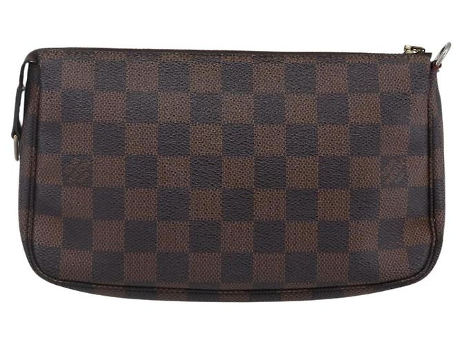 Pochette Accessori Damier Mini Louis Vuitton Marrone - vista 2