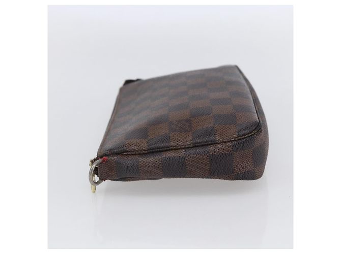 Pochette Accessori Damier Mini Louis Vuitton Marrone - vista 3
