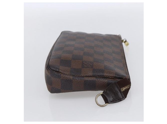 Pochette Accessori Damier Mini Louis Vuitton Marrone - vista 4