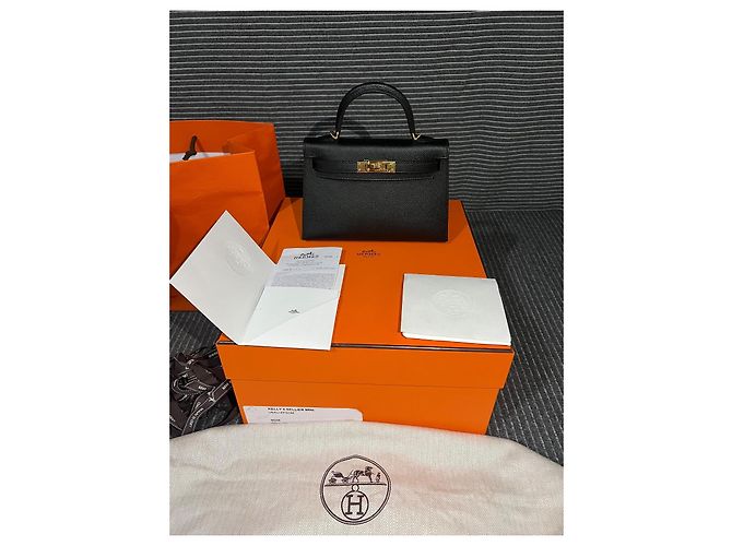 Kelly Hermès Handtaschen Schwarz - Ansicht 2
