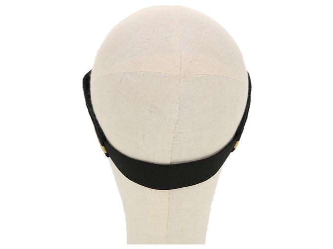 Visière en toile Gucci Noir - vue 2