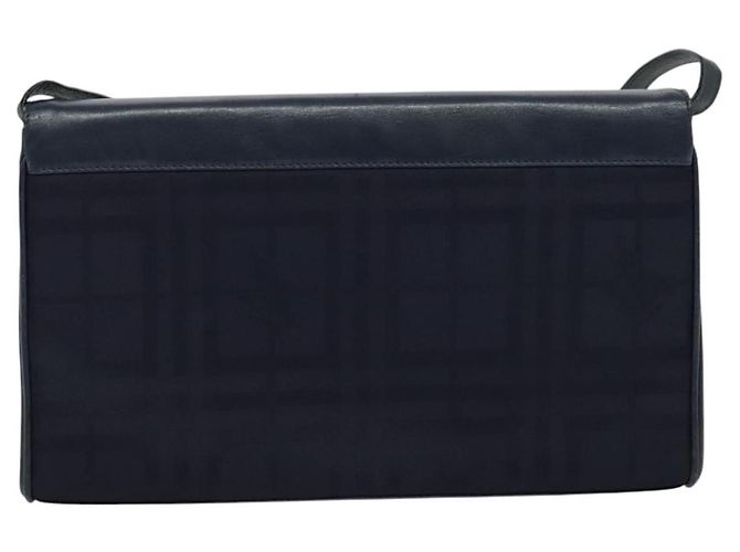 Borsa a Spalla con Patta in Tela Burberry Blu navy - vista 2