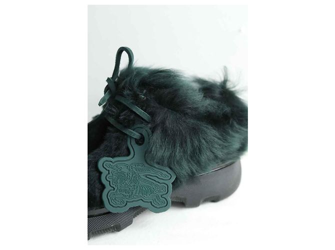 Burberry Sneakers verdi Verde - vista 4