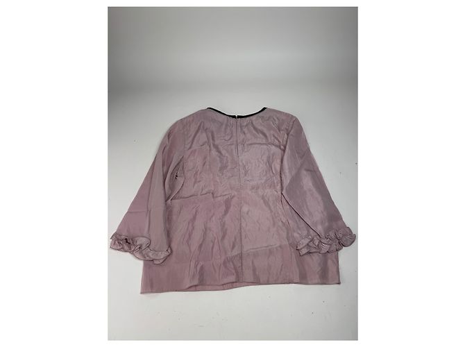 Top in seta viola vintage Marni L Porpora - vista 8