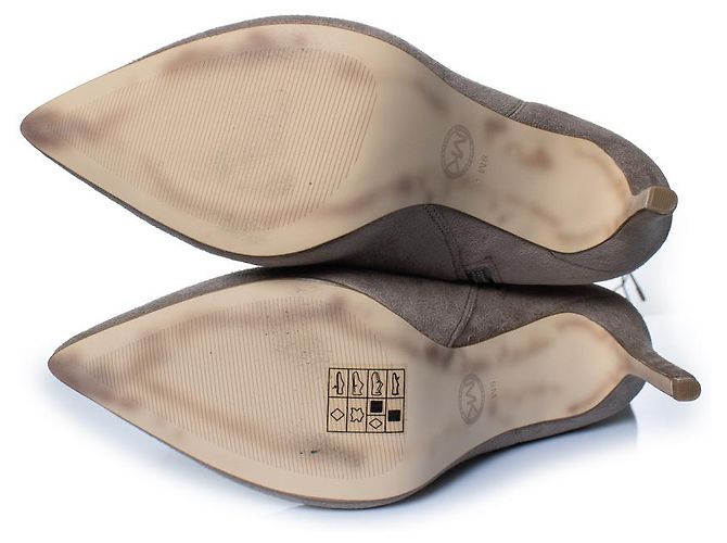 Botas de ante elástico Jamie de Michael Kors en taupe Gris - vista 7