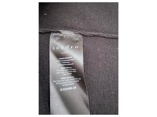 Sudadera con cremallera Sandro 100% lana – Talla S ✨ - vista 5