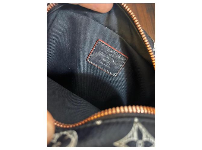 Louis Vuitton LV Danube sottosopra Grigio antracite Blu scuro - vista 5