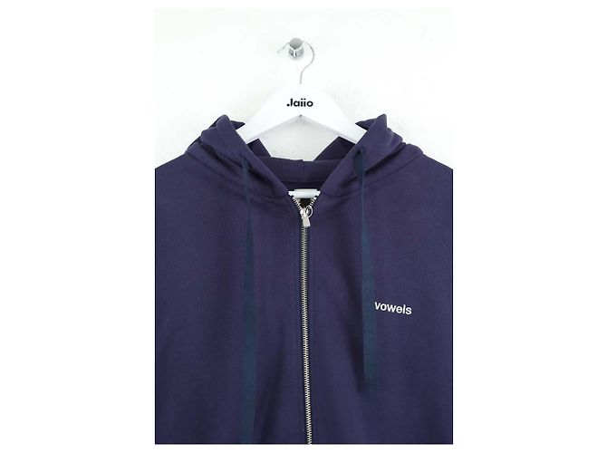 Autre Marque Gilet di cotone blu - vista 2