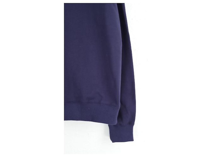 Autre Marque Gilet di cotone blu - vista 4