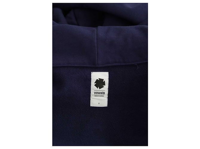 Autre Marque Gilet di cotone blu - vista 5