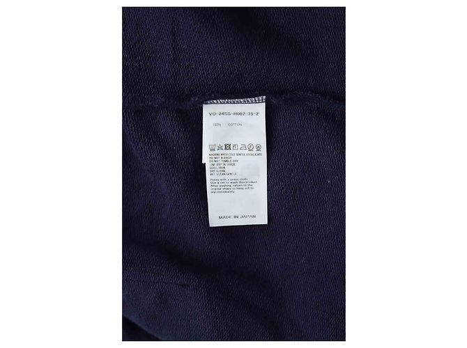 Autre Marque Gilet di cotone blu - vista 6