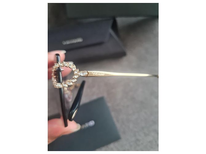 Chopard SCHM14S Sonnenbrille Dunkelgrau Metall Anthrazitgrau - Ansicht 4