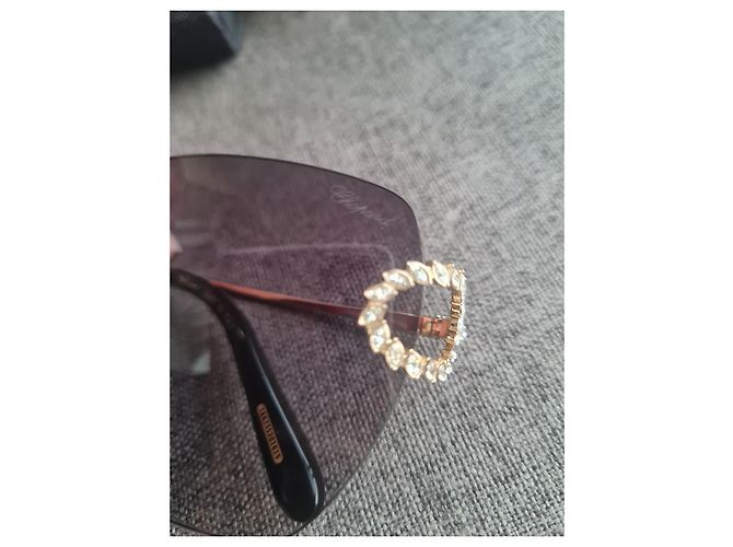 Chopard SCHM14S Sonnenbrille Dunkelgrau Metall Anthrazitgrau - Ansicht 5