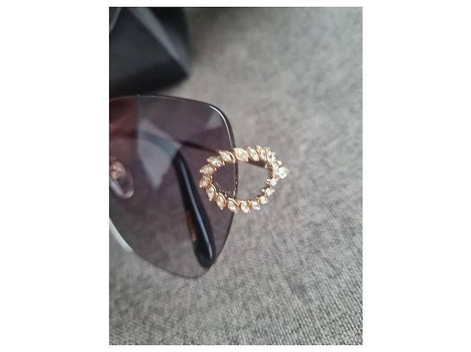 Chopard SCHM14S Sonnenbrille Dunkelgrau Metall Anthrazitgrau - Ansicht 6