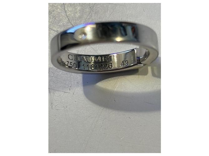 Chaumet Lien Ring aus Weißgold und Diamanten Größe 49 Silber - Ansicht 5