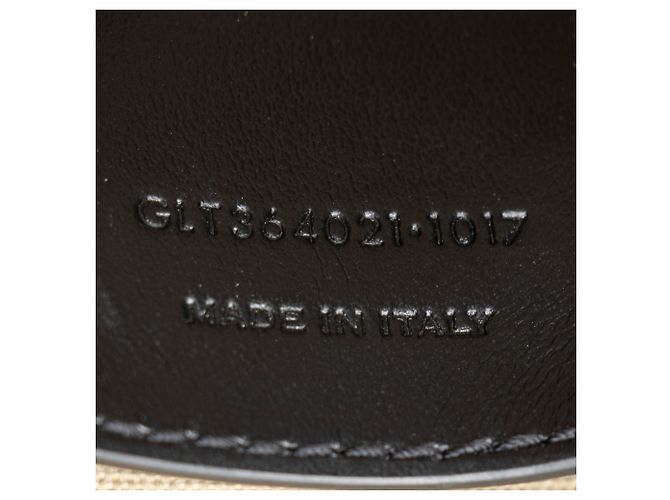 Borsa a Spalla Kate in Tela con Monogramma Stampato Saint Laurent Marrone Beige - vista 6