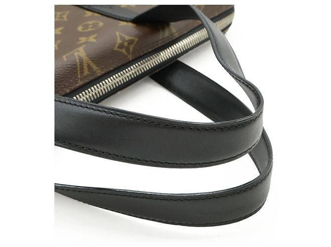 Borsa Tote 2WAY Kitan Monogram Macassar Louis Vuitton Marrone - vista 4