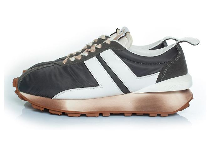 Sneaker Bumpr Lanvin Paris grigio - vista 2