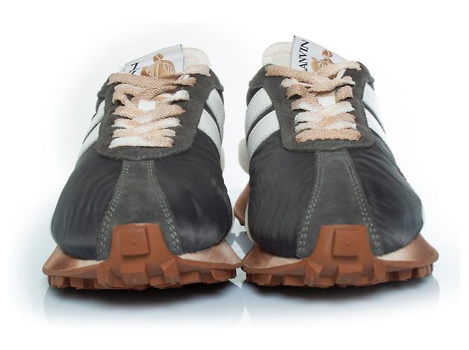 Sneaker Bumpr Lanvin Paris grigio - vista 4