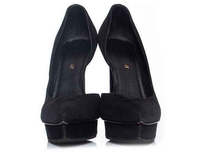 Décolleté D' Orsay Janice 105 di Saint Laurent Nero - vista 3