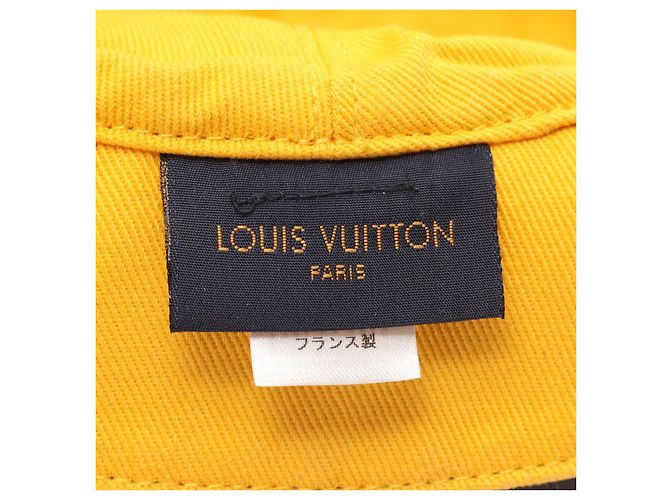 Cappello Bucket in Cotone Monogram Louis Vuitton Nero - vista 4