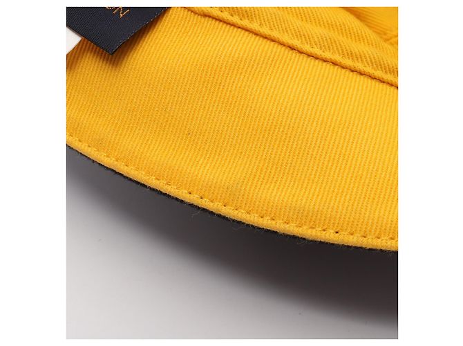 Cappello Bucket in Cotone Monogram Louis Vuitton Nero - vista 9