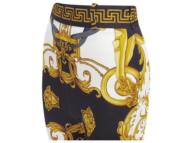 Pantalones leggings de arnés barroco Rodeo Barocco de Versace - vista 2