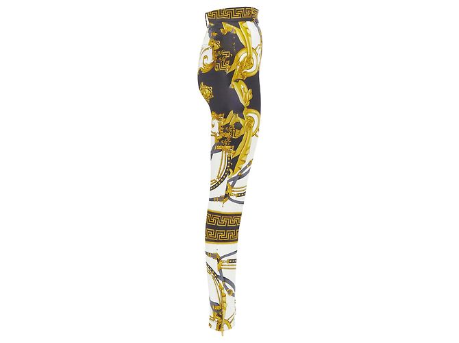 Pantalones leggings de arnés barroco Rodeo Barocco de Versace - vista 4