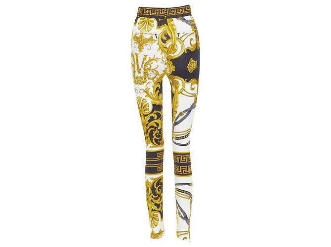 Pantalones leggings de arnés barroco Rodeo Barocco de Versace - vista 5